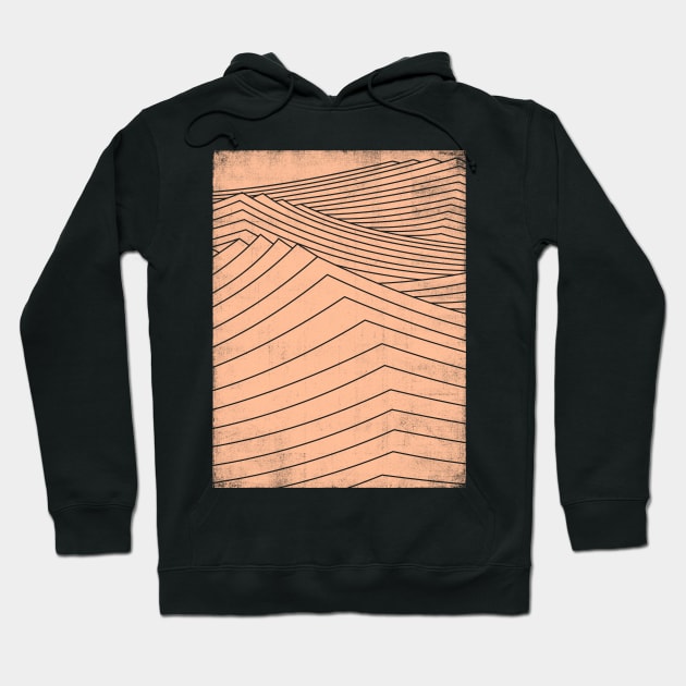 peach fuzz blues Hoodie by bulografik